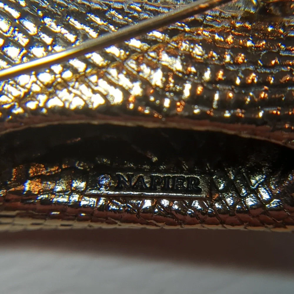 Napier Cowboy Hat Brooch - Picture 6 of 8